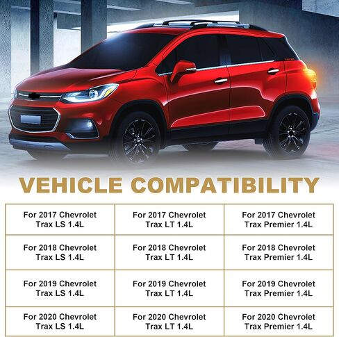 شبكة المصد الأمامي من PartsFlow باللون الأسود مع شواية الكروم لسيارة 2017 2018 2019 2020 شيفروليه تشيفي تراكس GM1211015 in Kuwait