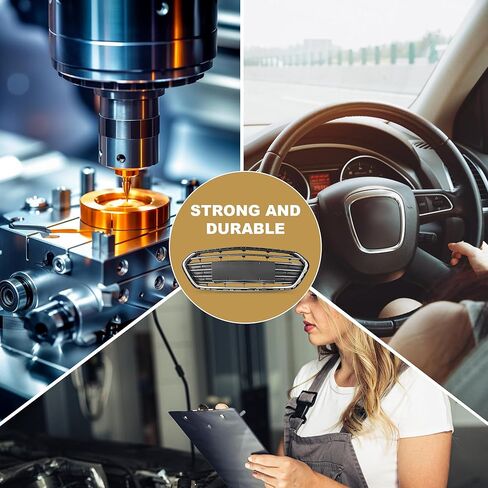 شبكة المصد الأمامي من PartsFlow باللون الأسود مع شواية الكروم لسيارة 2017 2018 2019 2020 شيفروليه تشيفي تراكس GM1211015 in Kuwait