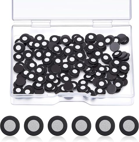 Kingdder 200 PCS 3D Tracking Tracking DOT للماسح الضوئي الداخلي 6.0 مم الخارجي 10 مم مرجعية مرجعية علامة الانعكاس أهداف وضع الانعكاس للمسح ثلاثي الأبعاد in Kuwait