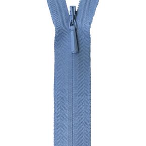 YKK Unique Invisible Zipper, 9", Sky Blue