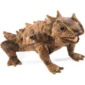 Folkmanis Horned Lizard Hand Puppet