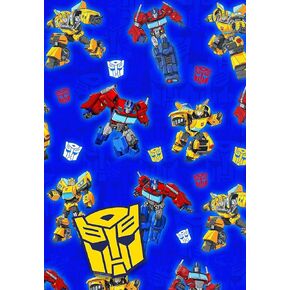 Danilo Promotions Limited Transformers Wrapping Paper ، Transformers 2 Sheet 2 Tag Wart Paper ، عيد ميلاد