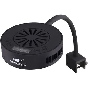 SPECTRAQUA Aqua Knight M029 V2 /SPV2 Smart LED Aquarium Light for Saltwater Aquarium Tank, Full Spectrum,Touch Control, Sunrise and Sunset,Suitable for Aquariums from 3-30 gallons/8-110L