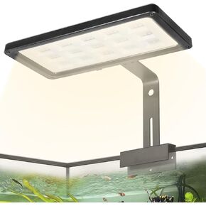38W Clip On Aquarium Light for Plants,24/7 RGB Fish Tank Lights with Timer Dimmer and Sunrise-Daylight-Fish Light-Blue light-Moon Light,Full Spectrum LED Aquarium Light for 12-29 inch Planted Aquarium
