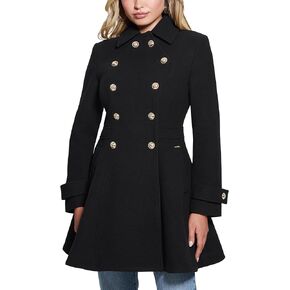 GUESS Women's Lara Double Breast Coat