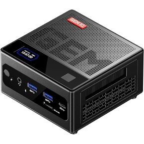 GEM10 3*M.2 Slots Mini PC AMD R7 6800H 32GB LPDDR5 6400MHz RAM 512GB PCIe4.0 SSD AMD Radeon 680M Mini Gmaing Computer， OCULINK Port, Dual 2.5G LAN Ports，1x USB4, 1xHDMI,1 X DP