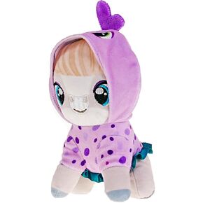 LA GRANJA DE ZENÓN Musical Cow Lola Plush Toy with Pig Doña Pancha Hood