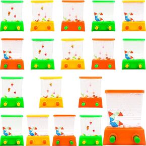 18 Pack Handheld Water Games Water Toss Ring Game Handheld Water Ring Toy for Party Favors Goody Bag Fillers Retro Pastime