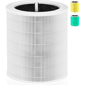 Core 600S Replacement Filter for Levoit Air Purifier 600s Smart H13 True HEPA Core 600s-rf, White