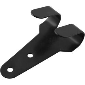 LQ Industrial 45x26mm Universal Airbrush Holder Colouring Airbrush Small Airbrush Shelf Black Metal Wall Mounted Air Brush Holder Colour Airbrush Accessories