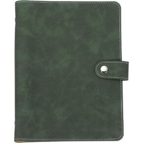 PATIKIL A5 PU LEATHY BINDER ، 6 RING LEATER LEAF BINDERSTERTER RING RING COVER COPER