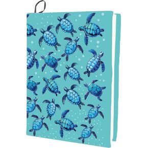 CRASPIRE Cherry Blossom Stretchable Book Cover - Pink, Fabric, Nylon - Stretchable Closure - 9.84 x 15.74 inches - Books/Textbooks