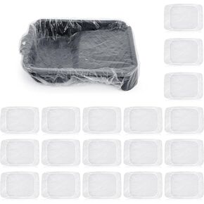 20 PCS بطانات صينية طلاء ثقيلة قابلة للتصرف في بطانات درج الأسطوانة الطلاء بطانات الطلاء بطانات الطلاء مجموعة أبله (18 بوصة) in Kuwait