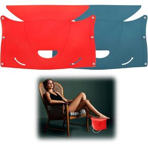 2pcs طائرة سفر طائرة راحة قدم أقدام أرجوحة الطيران الطويلة الرحلات الطويلة لقدمين للسفر الجوي محمولة سفر راحة الراحة متوفرة كحزمة يد أو براز ، والمساء قابلة للطي للتخييم