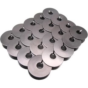 CKPSMS العلامة التجارية - 20pcs #770591001 Jumbo Bobbin متوافق مع/استبدال Mb4s Janome ، MB -7 ، HD9 V1 (NOT V2) ELNA Brand 940S 970 (770591001 20pcs)