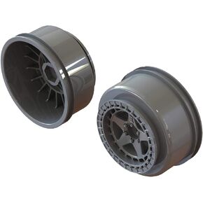 Arrma SC 2.2 "3.0" عجلة 14 ملم سداسي المعادن (2) ، ARA510126