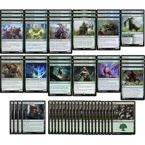 Deck Green Massive Creature - قوي - قانوني حديث - مخصص - Magic the Gathering - MTG - 60 بطاقة! ...
