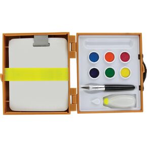 World's Smallest You Create Artist Watercolor Paint Kit | Miniature Creative Art Craft Set | Watercolor Painting for Kids and Adults