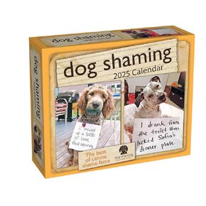 Dog Shaming 2025 Day-to-Day Calendar