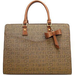 Queenoris Tote Bag for Women, 15.6 inch Laptop Large Capacity Top Handle Handbag Work Bags Computer Bag Office Briefcase in Kuwait