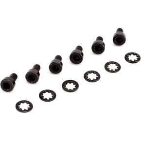 Spektrum Socket Head Metal Gear Servo Screws & Washers (6), SPMA4043