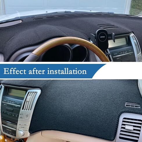 Dashboard Cover Mat for Toyota RAV4 2024 2023 2022 2021 2020 2019 Without HUD Accessories Dash Cover Dash Mat Sunshade Glare UV Rays Protector in Saudi Arabia