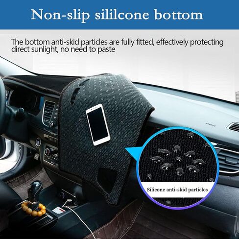 Dashboard Cover Mat for Toyota RAV4 2024 2023 2022 2021 2020 2019 Without HUD Accessories Dash Cover Dash Mat Sunshade Glare UV Rays Protector in Saudi Arabia