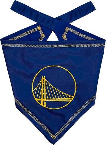 Pets First NBA Golden State Warriors TIE Bandana, Size Large/X-Large. Dog Bandana Scarf Bib for Pet Cat Dog. The Ultimate Game-Day, Party Bandana in Saudi Arabia