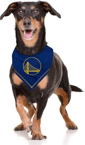 Pets First NBA Golden State Warriors TIE Bandana, Size Large/X-Large. Dog Bandana Scarf Bib for Pet Cat Dog. The Ultimate Game-Day, Party Bandana in Saudi Arabia