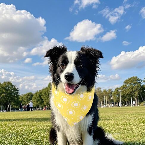 3pcs Spring Summer Dog Bandanas Dropible Dog Dick Triangle Triangle Bandanas for Medium Carge Puppy Pet Decorations in Kuwait
