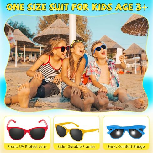 Kathfly 24 Pack End of the Year Student Gifts Preschool Kindergarten Graduation Gifts Kids Neon Sunglasses with Blessing Card in Saudi Arabia