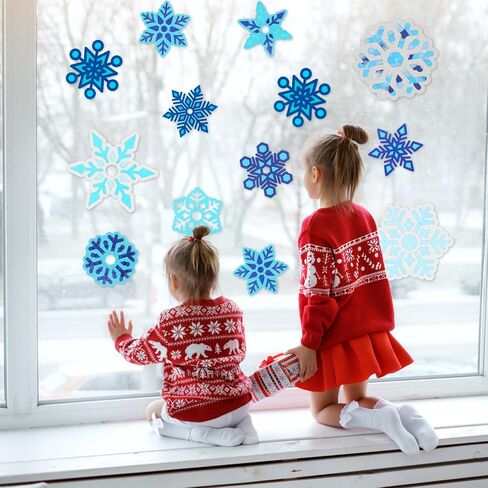 Fennoral 24 Pack Christmas Nativity Craft Kit For Kids Make You You Youher Nativity Close Craft Kit for Girls DIY تلوين عيد الميلاد المسيحي الديني للأنشطة الفنية زخرفة عيد الميلاد in Kuwait