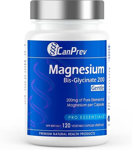 CanPrev Magnesium Bis-Glycinate 200, Veggie Capsules (240 Count (Pack of 1)) in Saudi Arabia