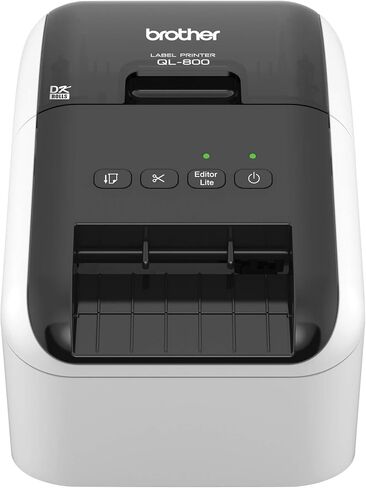 Brother QL800 Direct Thermal Monochrome Label Printer, Renewed in Saudi Arabia