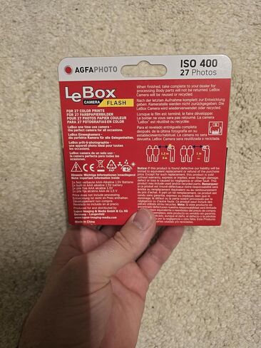 Agfa Photo 601020 LeBox 400 27 Camera Flash in Saudi Arabia
