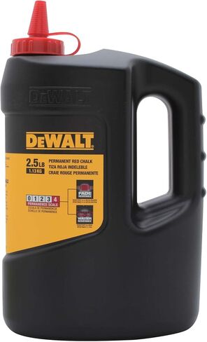 Dewalt 2.5 LBS الطباشير - Red Dream (DWHT72716) in Saudi Arabia