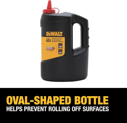 Dewalt 2.5 LBS الطباشير - Red Dream (DWHT72716) in Saudi Arabia