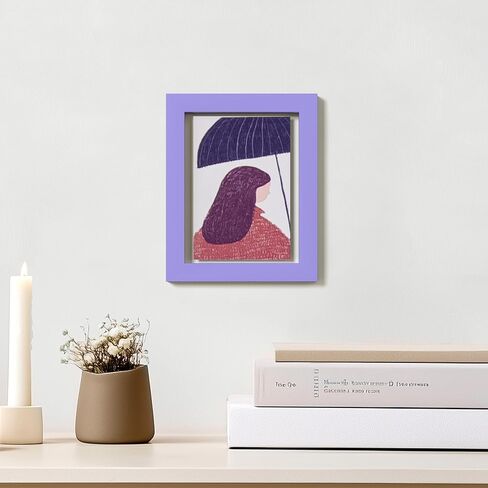 eletecpro 11x14 Floating Picture Frames Set of 2, Clear Double Glass Picture Frames for Wall Mount, Vertical or Horizontal Display Multi-size Photos and Artworks up to 11x14 Inches, Home Decor, Black in Kuwait