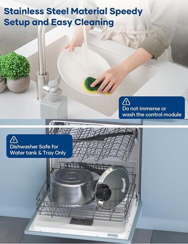 Wireless Cat Water Fountain Battery Operated - Stainless Steel Cat Dringking Fountain Cordless,Rechargeable Fountain with Sensor,Timer,Smart Water Fountain for Cats Indoor in Saudi Arabia
