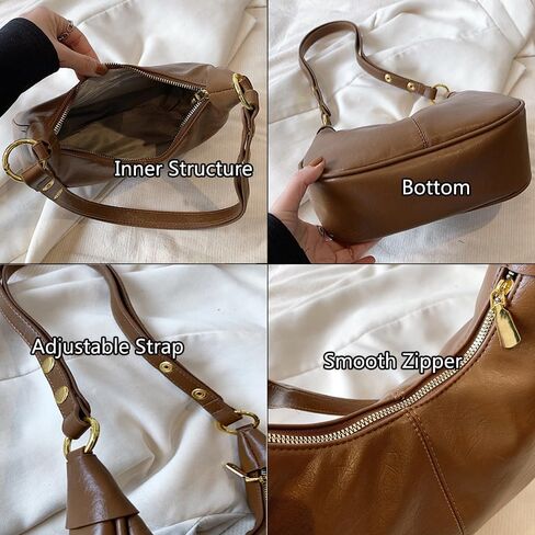 Small Shoulder Bag for Women, Y2K Red Purse for Women Crocodile Handbag Clutch Purse Classic Retro Crossbody Bags Satchel in Saudi Arabia