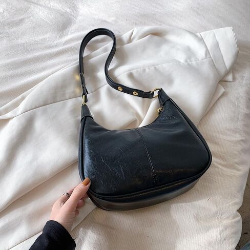 Small Shoulder Bag for Women, Y2K Red Purse for Women Crocodile Handbag Clutch Purse Classic Retro Crossbody Bags Satchel in Saudi Arabia