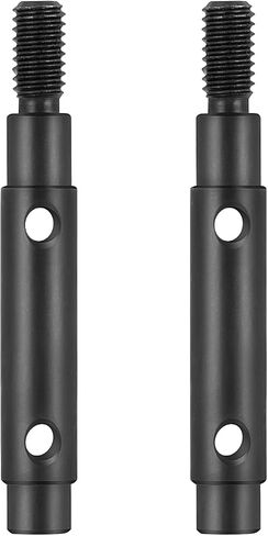 2pcs الصلب 1144 Ascent-18 الطول الممتد البوابة الخلفية الأمامية محور محور محور الغطاء الخارجي لـ Redcat Ascent-18 1/18 RC Crawler Upgrade Parts (محور كعب 5 مم موسع) in Kuwait