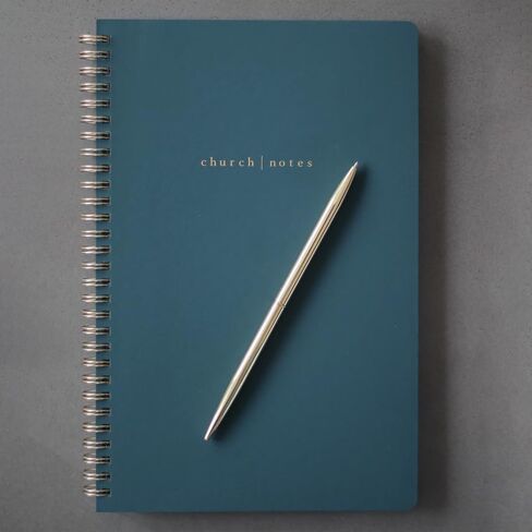 Notebook - Bible Journal for Women, Sermon Notes Notebook, Journal, Bible Study Notebook, Christian Journals for Women, Christian Journal, Bible Journal (Navy) in Kuwait