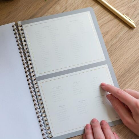 Notebook - Bible Journal for Women, Sermon Notes Notebook, Journal, Bible Study Notebook, Christian Journals for Women, Christian Journal, Bible Journal (Navy) in Kuwait