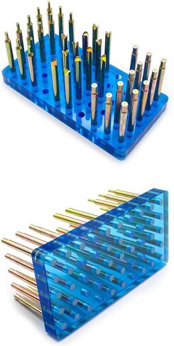 34pcs مجموعة Dopsticks عالية الدقة ، قطرها 6 مم 65 ملم عصا DOP مع أداة طحن الحجر الحجر الحجر (34 ٪) in Kuwait