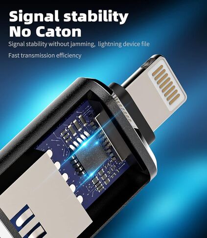 USB-C to USB Adapter(3Pack) Type C 3.0 OTG Cable Hub Thunderbolt Adaptador Mouse Port Converter Compatible for Samsung for MacBook pro for IPhone15 Pro Max Plus ipad 10、Air4/5、Mini6、Pro 12.9 in Kuwait