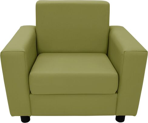 Factory Direct Partners Softscape ملهم Playtime Classic Reading Chair ، أثاث منجد من الدرجة التجارية للأطفال للمنزل ، الرعاية النهارية ، مرحلة ما قبل المدرسة ؛ التصميم الحديث - مسحوق الأزرق ، 14472 -PB in Kuwait