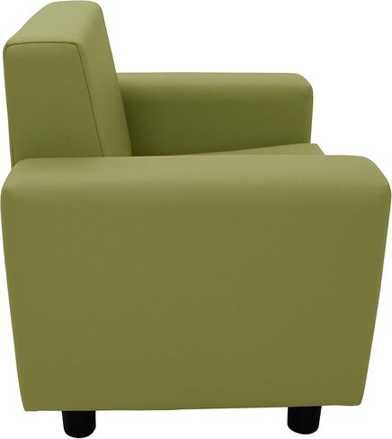 Factory Direct Partners Softscape ملهم Playtime Classic Reading Chair ، أثاث منجد من الدرجة التجارية للأطفال للمنزل ، الرعاية النهارية ، مرحلة ما قبل المدرسة ؛ التصميم الحديث - مسحوق الأزرق ، 14472 -PB in Kuwait