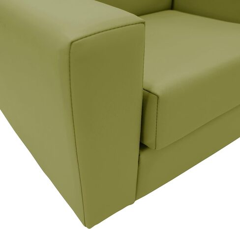 Factory Direct Partners Softscape ملهم Playtime Classic Reading Chair ، أثاث منجد من الدرجة التجارية للأطفال للمنزل ، الرعاية النهارية ، مرحلة ما قبل المدرسة ؛ التصميم الحديث - مسحوق الأزرق ، 14472 -PB in Kuwait