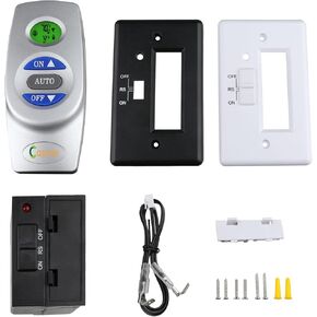 Gas Fireplace Remote Control Thermostat Kit,fit for Ambient Majestic Vermont-castings skytech monessen ect,Millivolt Gas Valve Fireplaces and Stoves,Child Protection 5 Year Warranty Without Battery